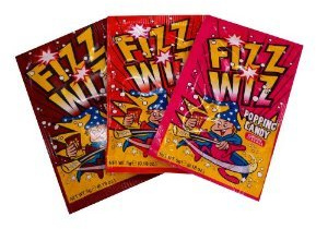 Fizz Wiz Lot de 9 paquets de bonbons à popping