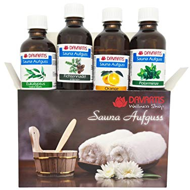 Davartis Sauna Aufguss Set 4x 50ml Konzentrate