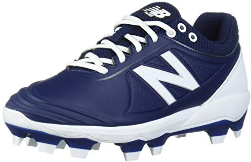 New Balance Women's Fuse V2 Molded Softball Shoe, Navy/White, 11 UK