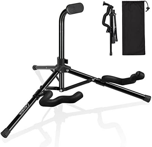 CAHAYA Soporte para Guitarra Universal Fácil de Montar Stand para Guitarra Compatible con Todas Las Guitarras Acustica Electrica Española