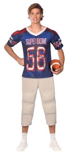 (PKT) (9910405) Adult Mens American Footballer Costume (Large)