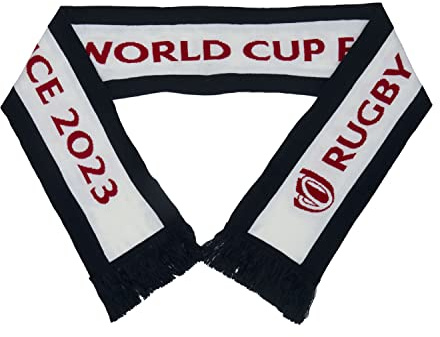 Schal Rugby World Cup – RWC – Offizielle Kollektion der Rugby-Weltmeisterschaft 2023, weiß