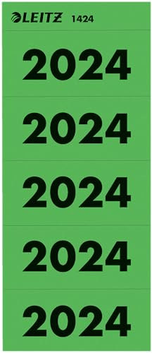 Leitz 2024 Namensschild, selbstklebend, 100 Stück, grün