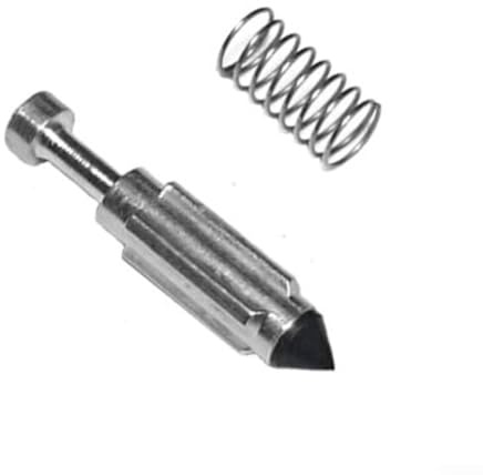 10 Stück Vergaser-Schwimmernadel mit Federreparatursatz, Vergaser-Schwimmernadel und Feder für GX110 für GX120 GX140 für GX160 & GX200 Rasenmäher Ersatzteile
