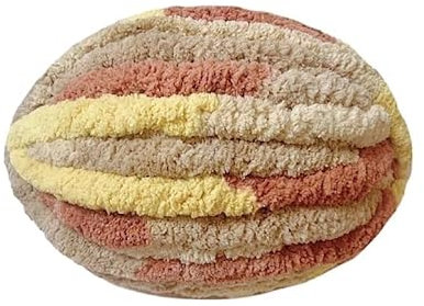 Grobes Garn zum Handstricken, Chenille-Garn, grobe Regenbogenwolle, 250 g, Strickwolle, Rovingfaser, Samtgarn, handgestricktes Häkelgarn, DIY-Pullover-Häkelwolle (A30)