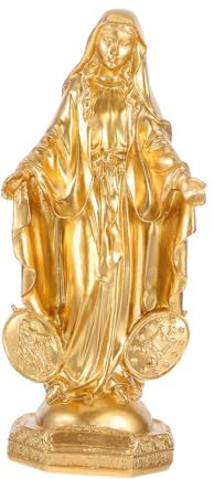 IMIKEYA Harz Jungfrau Statue Retro Dekoration Für Zuhause Büro Schreibtischorientierung Vintage Heimkunstfigur