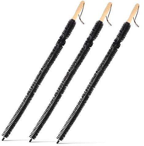 Holibanna 3Pièces Nettoyage de Radiateur Longues et Flexibles avec Manche Polyvalentes pour Nettoyage Évents et Peluches