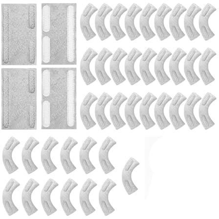 Comphic 40 Pack Nasal Cannula Ear Cushions Tubing Ear Pads for Oxygen Users to Prevent Cheek Indentation Discomfort