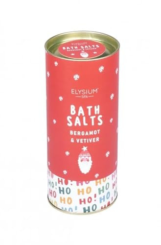 SGM Bergamot & Vetiver Bath Salts – Aromatherapy Mineral Soak for Relaxation & Skin Softening – Premium Spa Gift for Women - ELY1228