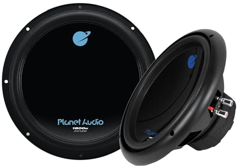 Planet Audio AC12D 12-Inch 3600W Subwoofers (Pair)