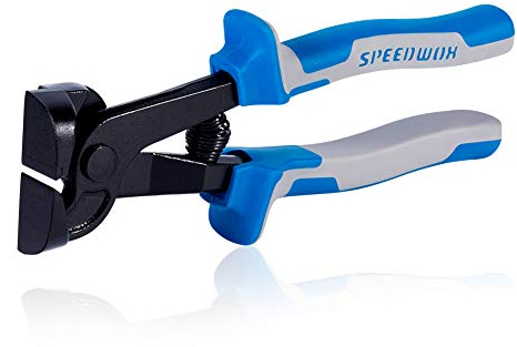 SPEEDWOX Glass Tile Nipper 8 Inches Glass Cutters for Quickly Cutting Mosaics Tile Nippers Porcelain Mosaic Ceramic Mirror Professional Hand Tile Snipper Tile Working Tool Heavy Duty Pliers Tool
