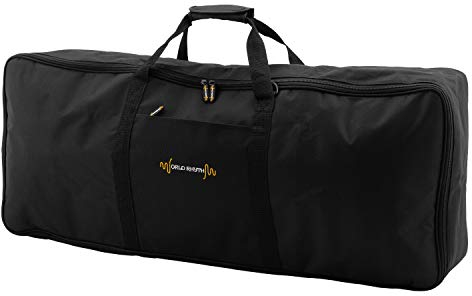 TIGER WR-107 Keyboard-Tasche mit Tragegurt - 88 Key Keyboard/Digital Piano gepolsterte Tasche - 1460 x 388 x 175mm