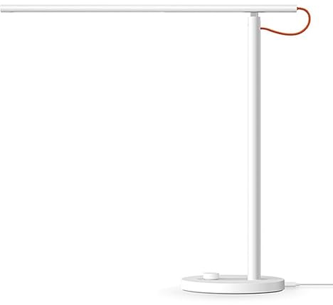 Lámpara Inteligente Xiaomi Mi LED Desk Lamp 1S/ 6W/ WiFi, tecnología de control de calor, compatible con Google Assistant, Alexa y Siri, blanco (Versión ES + 3 años de garantía)