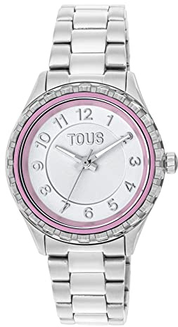 TOUS Watches Mini t-Bear Reloj para Mujer Analógico de Cuarzo con Brazalete de Acero Inoxidable 200351081