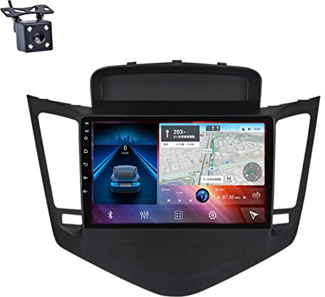 Navigatore satellitare per Auto Android 12 Doppio DIN per Cruze J300 2008-2014 Ricevitore multimediale con Schermo da 9/9,5 Pollici con Carplay Android Auto SWC Qualcomm BT 5.1 FM AM Radio, M500S