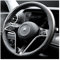 Fibra de Carbono Funda Volante Coche,Seguro y Antideslizante Accesorios Coche para Hombres y Mujeres,Universal 38cm Cubre Volante Coche,Fundas Volante Coche para Coche Camión (Negro)