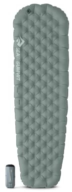 SEA TO SUMMIT - Ether Light XR Insulated Air Sleeping Mat Regular - ThermalCore Insulation - XPRESS Valve - Stuff Sack & Pillow Lock - Ultra Compact - 3 Season - For Backpacking - Grey - 470g