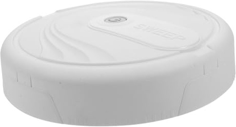 Kichvoe Robot Balayeur de Sol Blanc Rechargeable Simulation Aspirateur pour Garçon Fille Éducatif Écologique sans Batterie Mouvement Réaliste pour Jeu Dimitation