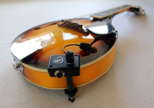 Quick Mount Mandolin Pickup with Micro Flexible Micro-Gooseneck by Myers Pickups