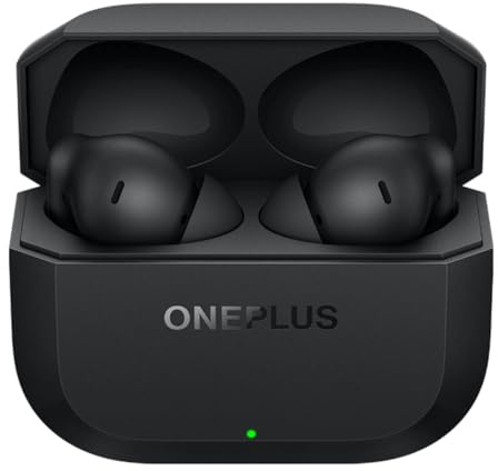 OnePlus Nord Buds 3R Bluetooth-Kopfhörer Schwarz (Ash Black)