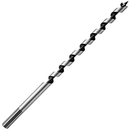 8mm x 230mm Wood Drill Bits,Hex Shank Auger Drill Bit for Deep Holes,High Grade Steel Metal Drill Bits,Professional for Carpentry and DIY