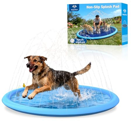 Flying Paws Hunde-Spritzmatte 150 cm, 0,55 mm verstärkt