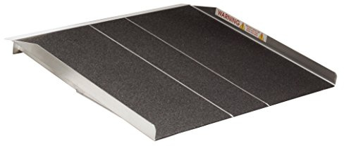 Prairie View Industries SL436 Solid Ramp, 4 ft x 36 in, Aluminum