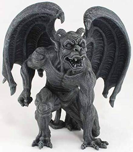 Evil Winged Devil Gargoyle Statue Sculpture