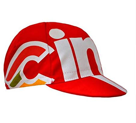 Cinelli Fahrradkappe Vintage Rider, Nemo Tig rot, RiderCaps