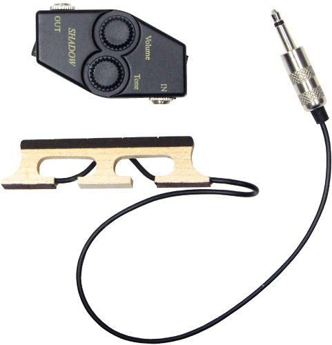 Shadow Steg-Tonabnehmer für Tenor-Banjo (Lautstärke- und Tonregler)