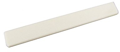 Musiclily Basic Konzertgitarre Knochen Stegeinlage DJ-04 80x3x11mm 2 Stück