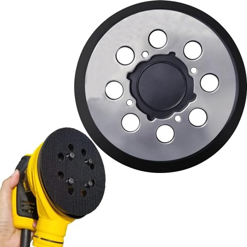 Almohadilla de lijado de repuesto para lijadoras orbital aleatorias DEWALT DWE6423/6423K, DWE6421/6421K, DCW210B, reemplazo directo para número de pieza de almohadilla DWE64233, N329079, RSP54