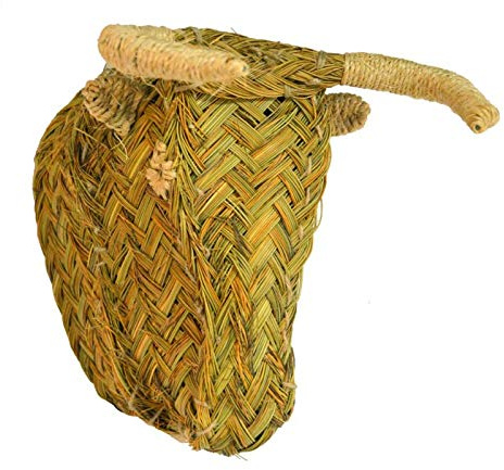 Senda ARTESANA Cabeza de Toro de Esparto - Ideal para la decoración de su hogar