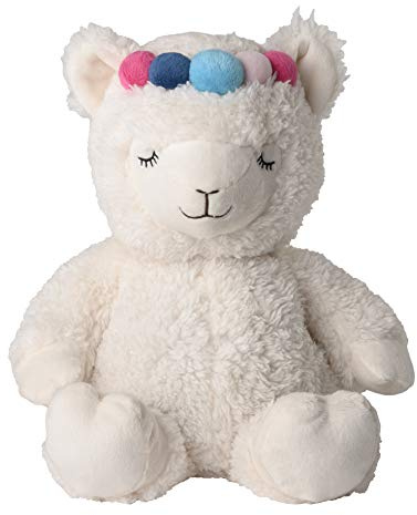 Warmies® Värmekudde/gosedjur alpacka hirs lavendelfyllning 35 cm 750 g