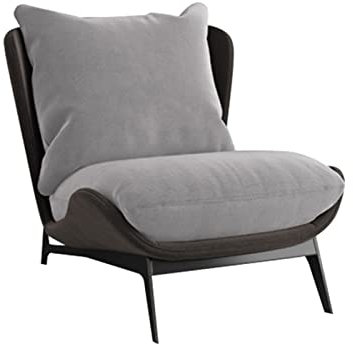 GRFIT Sofa Couch Einzelsofasessel Leder Einzelsessel Home Fabric Einfacher moderner Einzelsessel Wohnzimmer Schlafzimmer Balkon Freizeit Sofasessel für die Inneneinrichtung (Color : 04)