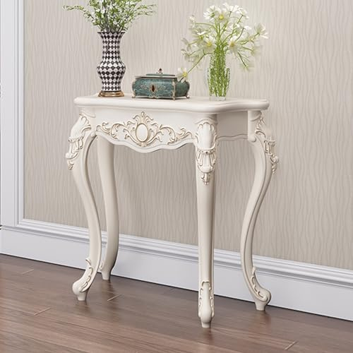 Yclty Mesa Consola de Entrada Vintage - Estilo Victoriano - Mesa de Sofá de Vestíbulo de Entrada con Patas - Muebles Decorativos - Exhibición Elegante (Size : 60x34x86cm)