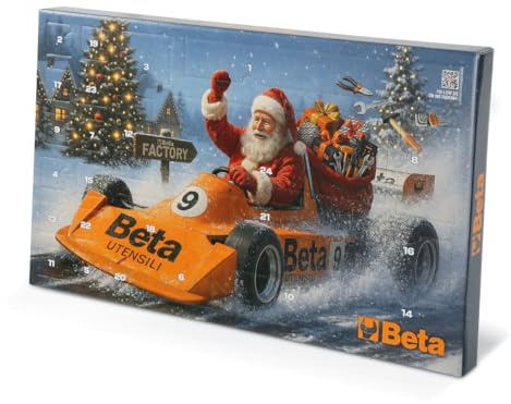 Beta 9920 CA/25-5 Adventskalender 2025 mit 24-teiligen Werkzeugsatz, Weihnachtsgeschenkidee 2025