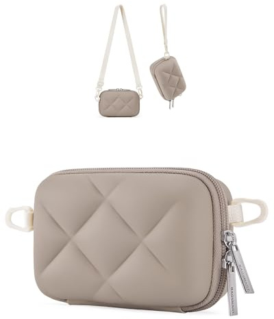 bagsmart Étui pour Appareil Photo Compact,Petit Sac Appareil Photo Numérique,avec 2 Possibilités de Transport pour Canon PowerShot/GoPro/Kodak Pixpro,FAW