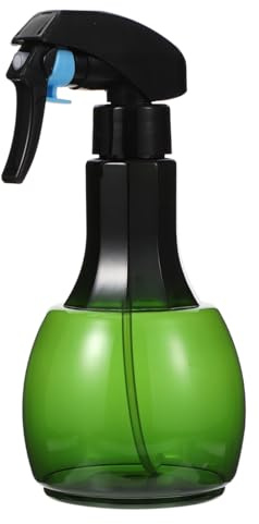 TOVINANNA 1 spray per capelli, bombole spray, profumo, spray per il viso, spray per il viso, annaffiatoio pratico, flacone spray per parrucchieri, in plastica, verde, riutilizzabile