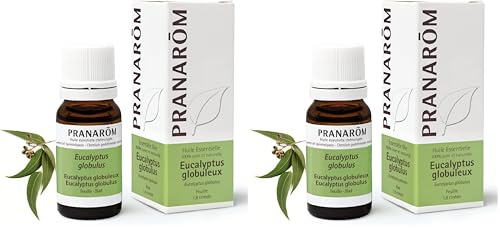 PRANAROM - Eucalipto - Aceite Esencial - AEQT - 10ml (Paquete de 2)
