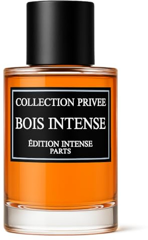 COLLECTION PRIVÉE - BOIS INTENSE Édition Intense Paris (50ml) - Orientalisch Holziges Unisex Nischenparfum mit Iris & Weihrauch - Exklusiver Extrait de Parfum mit Langer Haltbarkeit