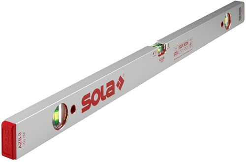 SOLA AZB3 100 - Wasserwage 100 cm - patentierte SOLA-FOCUS Libelle