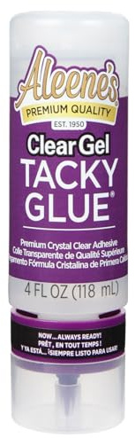 Aleene's Always ready clear gel tacky glue 118ml, 4OZ, farblos