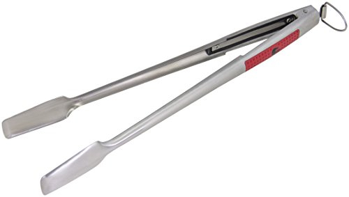 Char-Broil 140 584 - Pinze Premium per Grigliare, Acciaio Inox