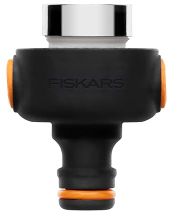 Fiskars Hahnverbinder für Innenräume, Mit Schnellverschluss zum Abziehen