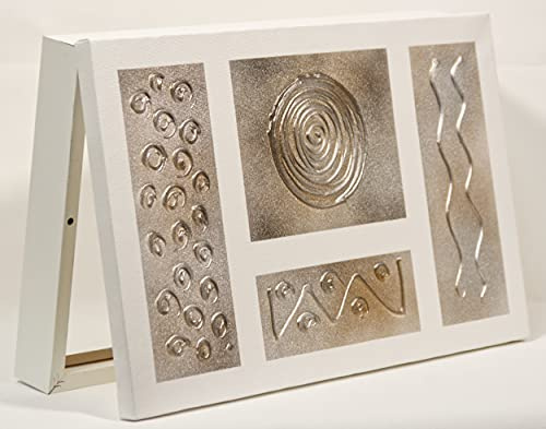 Cuadroexpres -Tapa de Contador Moderna 37x22x3 cm | Pintada a Mano, Para Cuadro Eléctrico, Incluye Tornillos yTacos Fischer