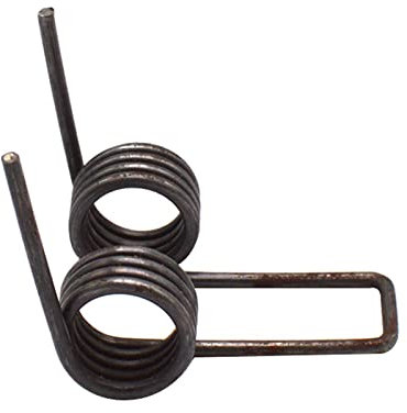 GETREY Zugfedern, 2 Stück Federstahldraht, Durchmesser 3 mm, doppelte Torsionsfeder, robuster Federausgangsdurchmesser 23 mm