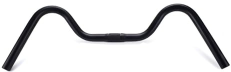 YLME Fahrrad Schwalbe Lenker, M-Typ Ultraleichter Retro-Komfort-Stadt-Rennradlenker Aus Aluminiumlegierung, 25,4 Mm 31,8 Mm Lenker Mit Festem Gang Für City Road Bike Fahrrad,C