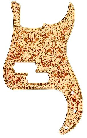 Schlagbrett für Gitarre Schlagplatte Pickguard Ahornholz E-Bass Pickguard für Fender Precision Bass PB