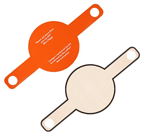 OUNONA 2pcs Baking Mat Bread Sling for Oven Baking Non-Stick Dough Mat for Bread